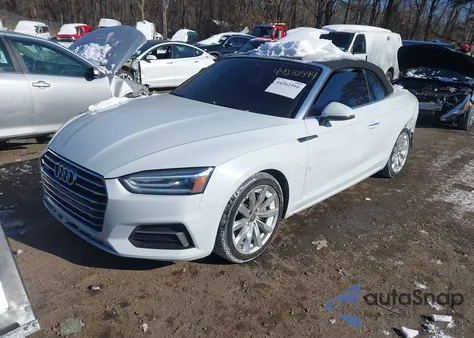 2018 Audi A5 2.0T Premium from USA, damaged, VIN WAUWNGF57JN009755